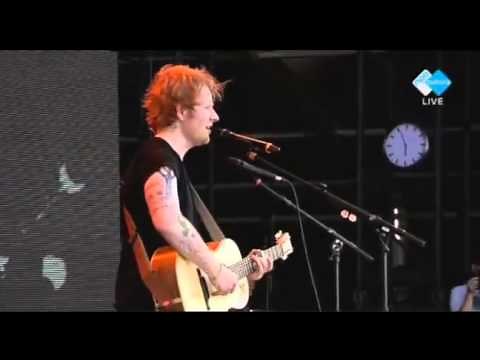 Ed Sheeran live at Pinkpop 2014 - I see Fire