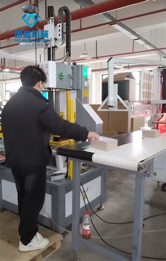 500A Servo Cam Box Former at Work | Real Factory Production Run#degaomachinery #wrappingmachine