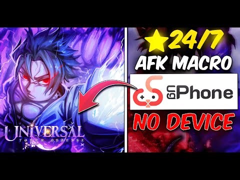 How to AFK MACRO in Universal Tower Defense! | UGPhone