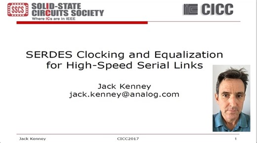 SERDES Clocking and Equalization for High-Speed Serial Links Video