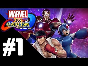 Marvel vs. Capcom: Infinite Walkthrough Gameplay Part 1 – PS4 1080p Full HD – No Commentary