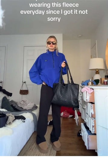 Wearing My Favorite Fleece and UGGs Combo