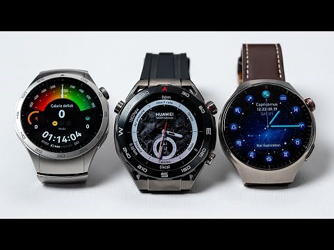 Huawei Watch Comparison - Watch GT4 vs Watch 4 Pro vs Watch Ultimate!