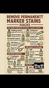 Easy hacks to remove permanent marker stain here is the hacks 👇save ang follow💗 thanks me. Later🥰❤ #remiloveparmenetmarkerstain #foryoupageシforyou #diyideasforhome #viralreelschallenge #easyhacks #diyideas #homesweethome | Tips Tricks