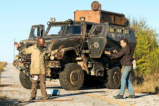 Ultimate Zombie Apocalypse Rig? MRAP From Fear The Walking Dead