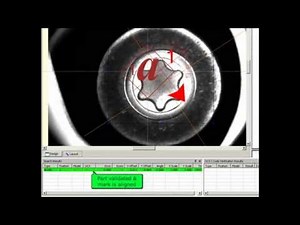 Validation of laser markings through Optical Character Verification (OCV)