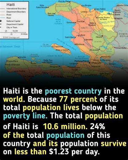 Haiti is the poorest country in the world #haiti #country #facts
