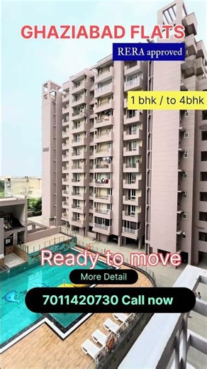 Affordable flats in Ghaziabad | 2 BHK Flats in Ghaziabad with price | Ghaziabad flats Ready to move