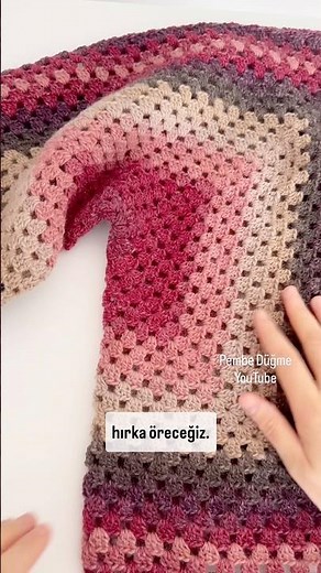 How to Join Sleeves with Crochet in Making a Hexagon Cardigan?