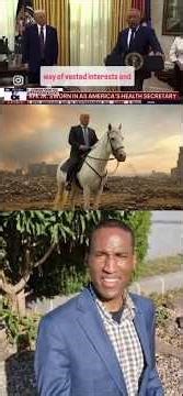 Trump Riding a White Horse Like The Second Coming of Jesus