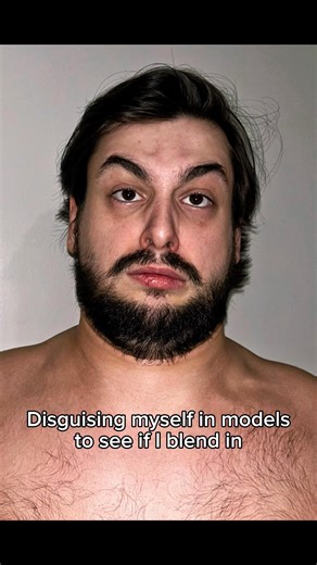 Disguising myself in models to see if I blend in #hepatitusba4