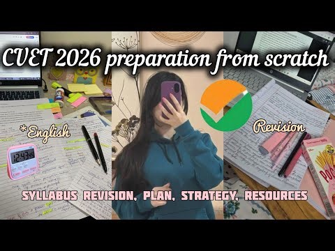 CUET 2026 PREPARATION FROM SCRATCH 😭😱💯 TIPS+ STRATEGY 💯