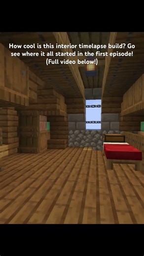 Timelapse interior fly through! #minecraft #smp #timelapse #coolbuilds #series