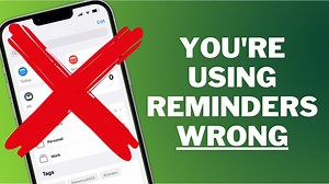 Peak productivity with these 10 iPhone reminders tips!