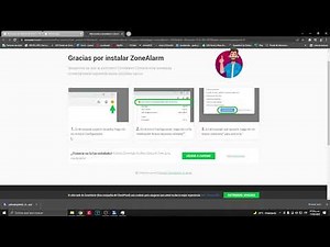 Instalación y configuración de cortafuego ZoneAlarm