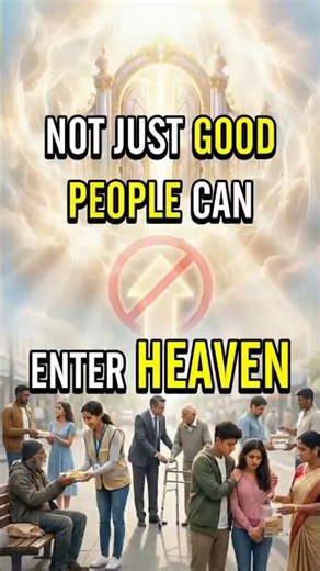 Not just good people can enter heaven - Dec 31 |Crumbs from God's Table#trendingshorts#youtubeshorts