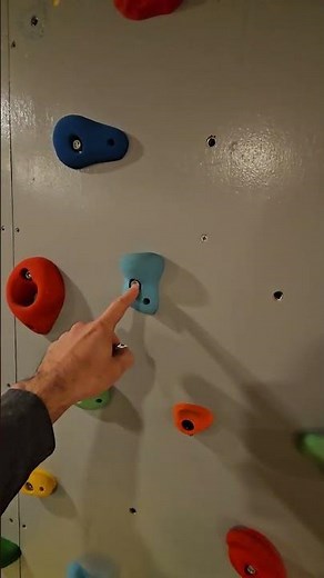 DIY indoor climbing wall