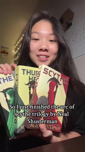 truly loved this series so much!! already miss being in this world 🥹 📚: Arc of a Scythe by @NealShusterman #booktok #booktokfyp #bookrecs #scythe #nealshusterman