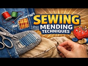 Sewing Mending Techniques for Beginners | Easy Ways to Repair and Extend Your Clothes