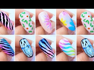 Colorful Nail Art Designs That Are So Satisfying to Watch 💅🌈 | Beautiful Easy Nail Art Designs