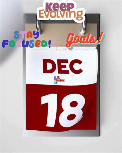 December fitness goals