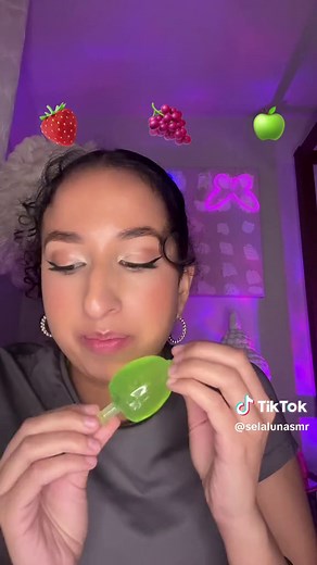 I apologize for my breathing problems 🙃 #asmr #jellyfruit #asmreating #slurping #asmrsatisfying #fyp #funny