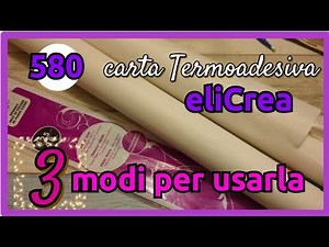 580 💕3 WAYS TO USE IRON-ON PAPER - creative sewing eliCrea