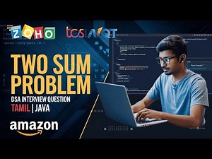 Two Sum Java Leetcode Tamil | Two Sum Leetcode Tamil | DSA Tamil | #tamilcoding #zohointerview