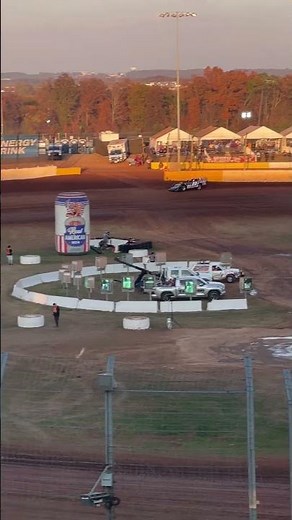 Drake Troutman Wins Heat Race 3 Late Model Series World of Outlaws Finals 2025 Charlotte Dirt track