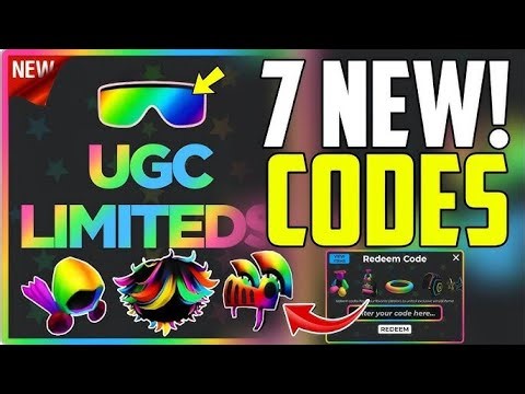 ⚡OCTOBER UPDATE⚡UGC LIMITEDS ROBLOX CODES OCTOBER 2025 - UGC LIMITED CODES - UGC - FREE UGC