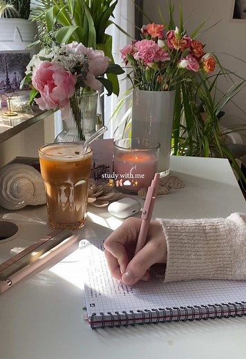 Aesthetic Study Vlog: Stay Motivated While Studying