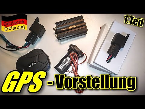 GPS tracker Vorstellung Einrichten