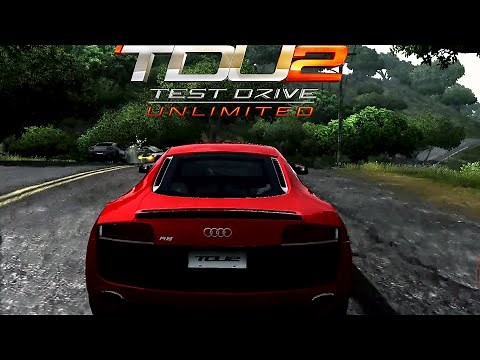 Test Drive Unlimited 2 in 2020 | Fixed Map Crash | 4k | Freeroam | Audi R8 5.2 | Solar Crown | TDU3?