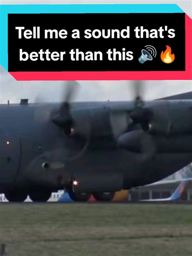 El impresionante sonido del motor C130 en acción 🔊🔥