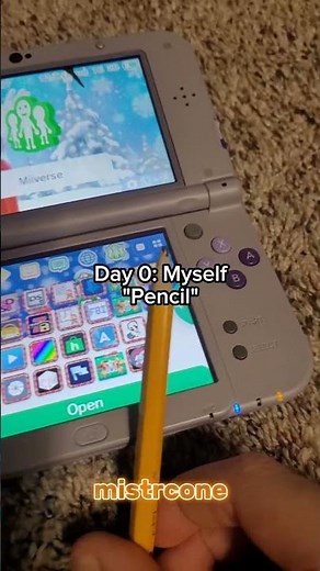 3DS Stylus replacement: Day 0