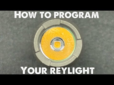 Reylight Flashlight Programming Guide