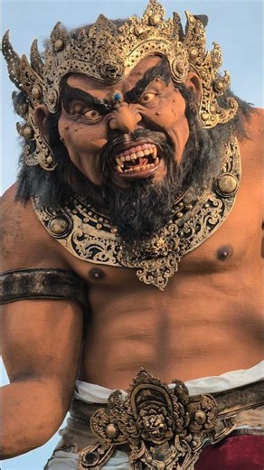 The Biggest and Tallest Ogoh-ogoh #prayabrother #ogohogoh #funny #carnival #bali