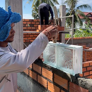6.4K views · 158 reactions | Amazing Techniques To Install Glass Block In Kitchen | DIY crafts PR | Facebook