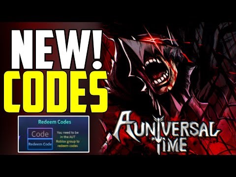 ⚠️GUT UPD!⚠️A UNIVERSAL TIME ROBLOX CODES 2025 - A UNIVERSAL TIME CODES - AUT CODES