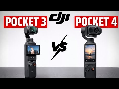 DJI Osmo Pocket 4 vs Pocket 3 – 6K, Variable Aperture & Pro Leaks Explained!