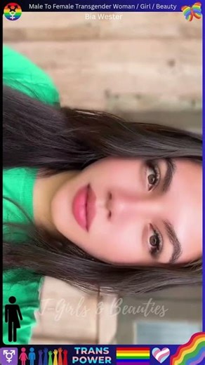 Male to Female Transgender Woman - Bia Wester #viralvideo #shortvideo #transgender #mtf #shorts