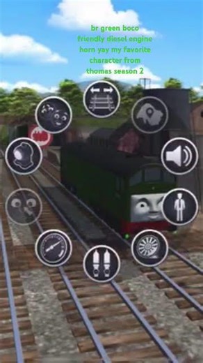br green boco friendly diesel engine horn yay my favorite character from thomas season 2
