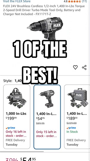 insane deal here $54 drill #deal #flex #tools