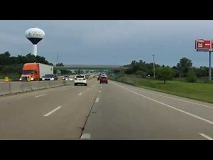 Interstate 65 - Indiana (Exits 259 to 247) southbound