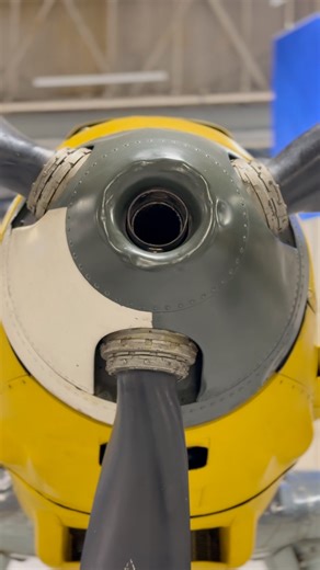 The often mistaken 'cannon' installation in the spinner of the Emil - the mark was fitted for, but not with (except in the prototype stage), the motorkanone. This weapon would become standard equipment in the Friedrich that followed. #ww2 #ww2history #luftwaffe #warbirds #rafmuseum | Daniel J Wheatcroft