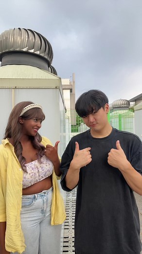 Dancing Ambw Couple: International Love at its Finest