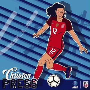 Christen Press on Reels