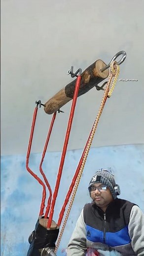 Amazing DIY Tool for Attaching Ropes at Heights! 😱🔥 #diy #tips #tricks #tools