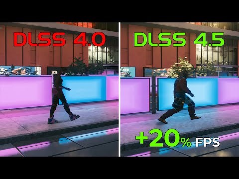 DLSS 4.5, Huge Improvement in Details (Preset K VS Preset M)