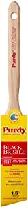 Purdy 144116015 Black Bristle Series Extra Oregon Angular Trim Paint Brush, 1-1/2 inch , White